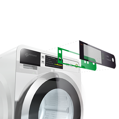 Dish_Verklebung eines Bedienelements einer Waschmaschine mit Lohmann-Klebeband.png