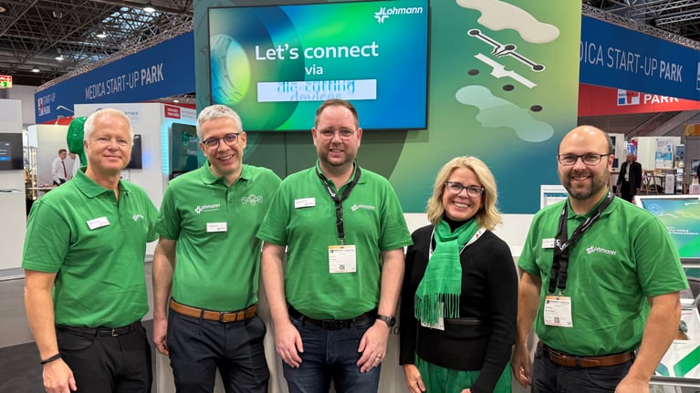 Successful Presence at MEDICA & COMPAMED: Lohmann’s CDMO+ model and materials expertise draw strong interest