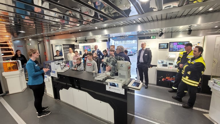 Grünes Licht für Innovationen: InnoTruck besucht Lohmann