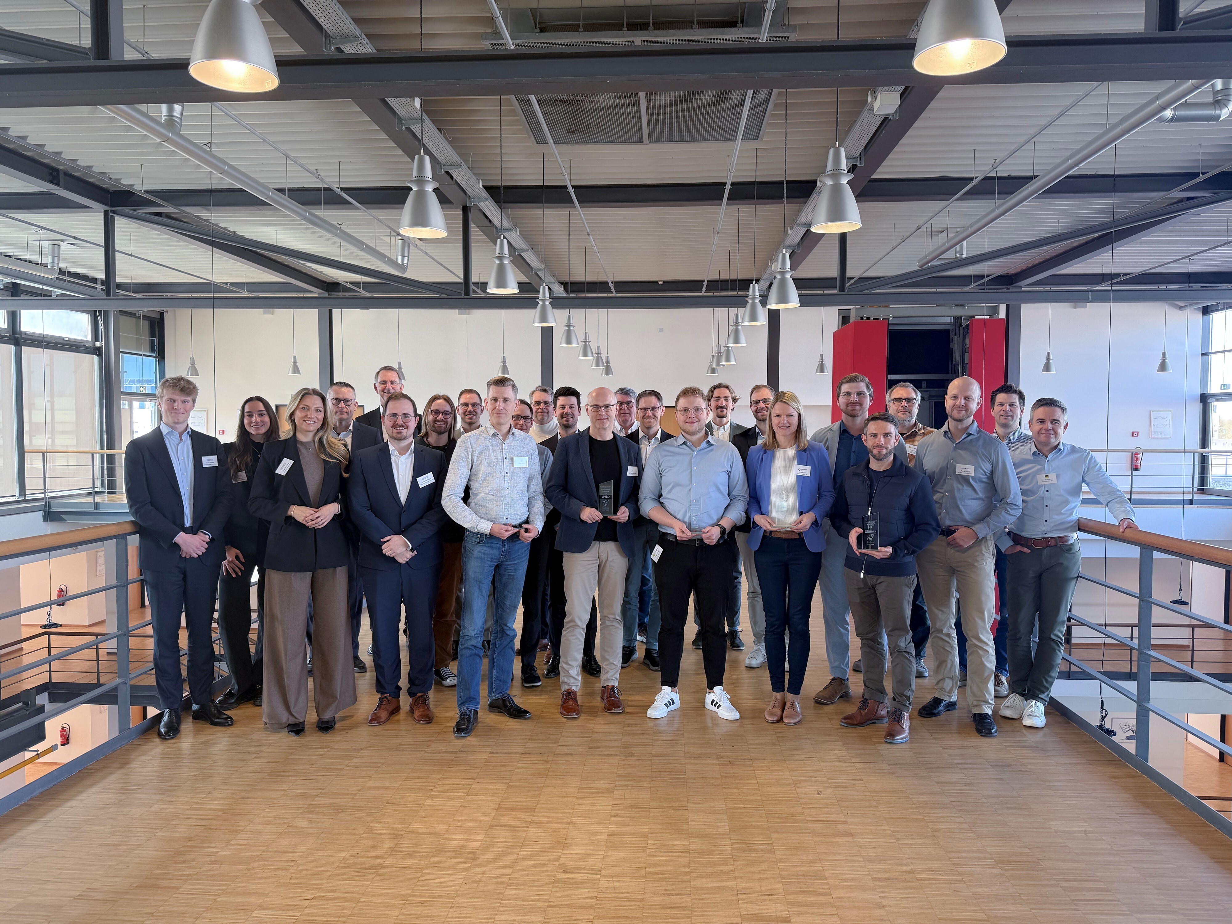 Gruppenfoto der Teilnehmenden bei der Veranstaltung in Aachen.