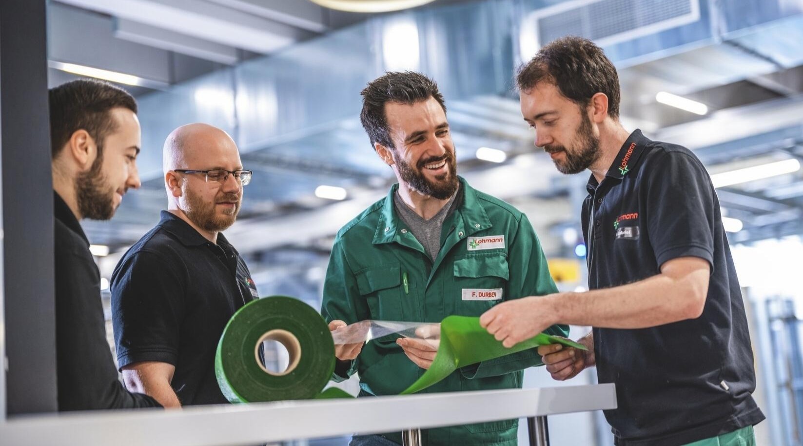 Lohmann-Klebebänder-Produktion-Beschichtungsanlage-Greentape