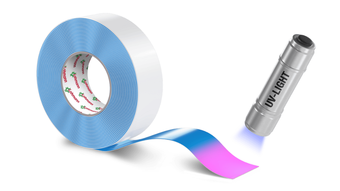 Lohmann-structural-bonding-tape-roll-UV-LUX-technology
