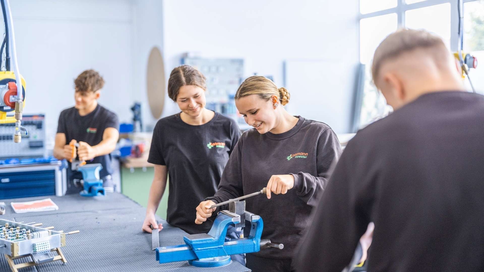 Hygiene-Lehrlingsgruppe