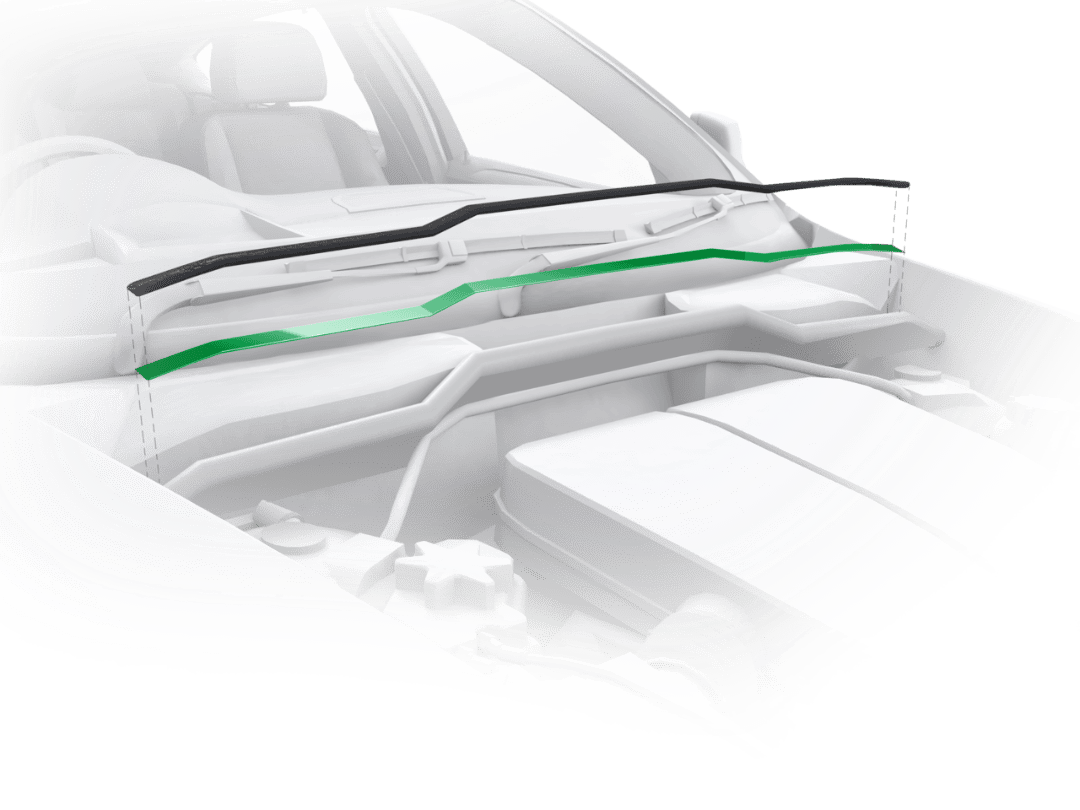 Automobil-Außenbereich-Wasser-Management-Elemente-Wassertank-Dichtung