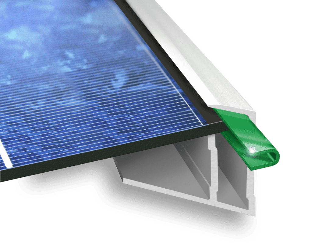 PV-Module-Rahmen-Klebung-Rahmen-Band-Grün