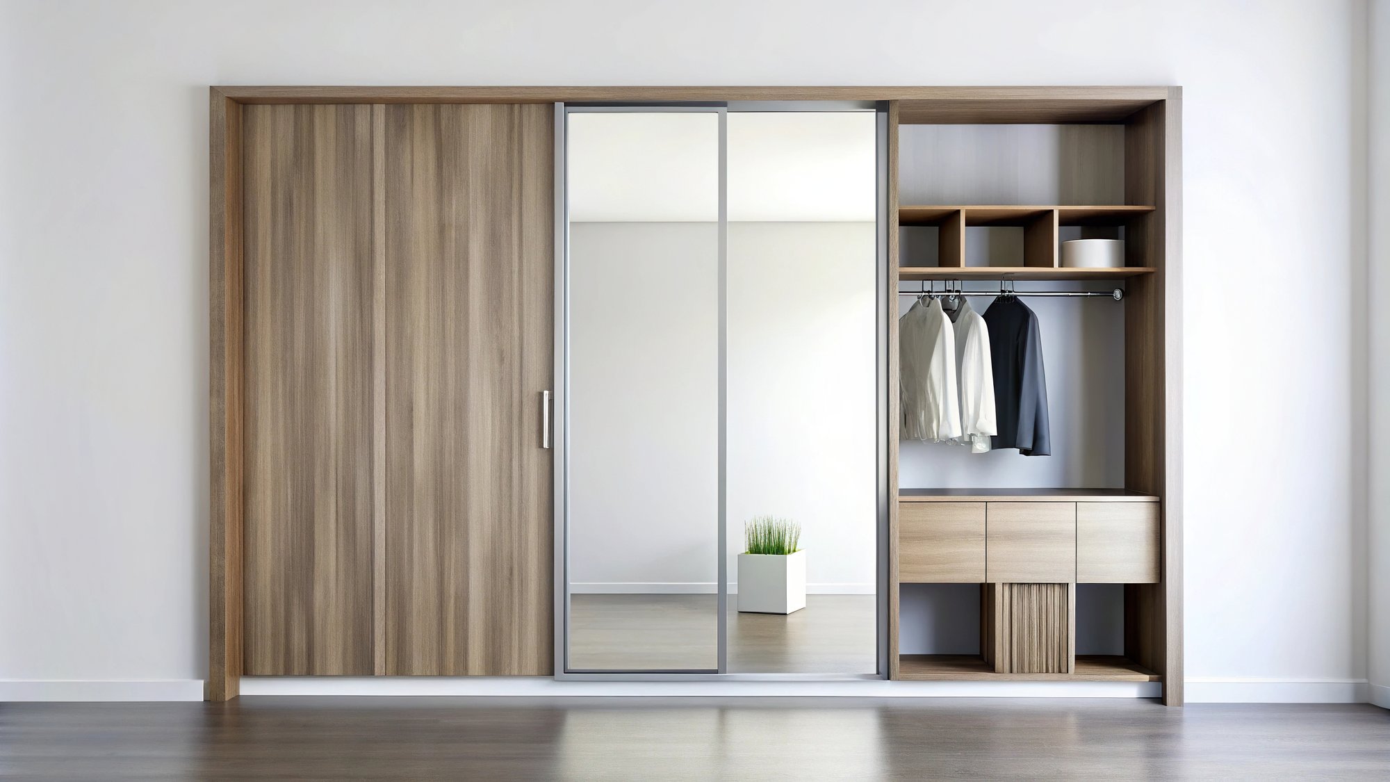 Smart-building-furniture-mirror