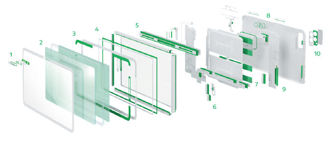 Tablet-bonding-application-tape