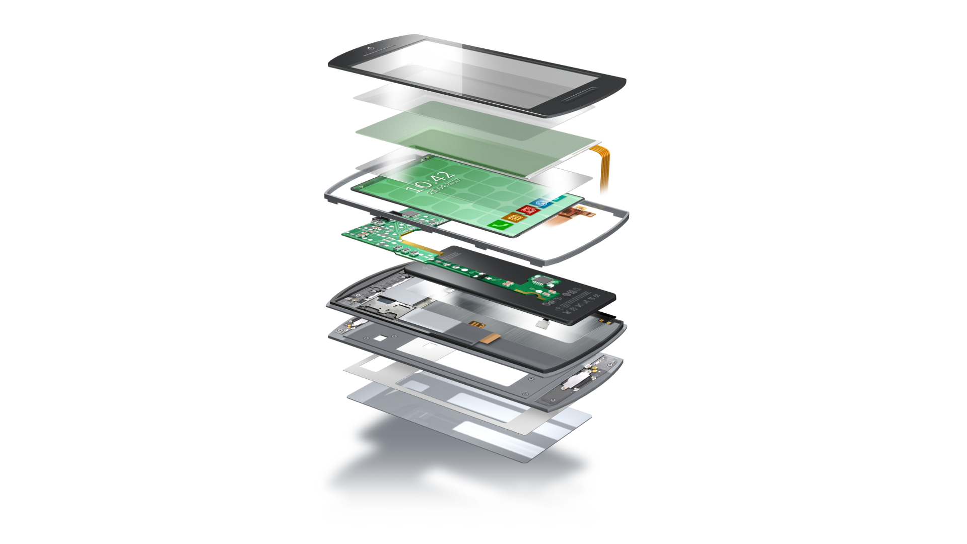 Smartphone-exploded-view